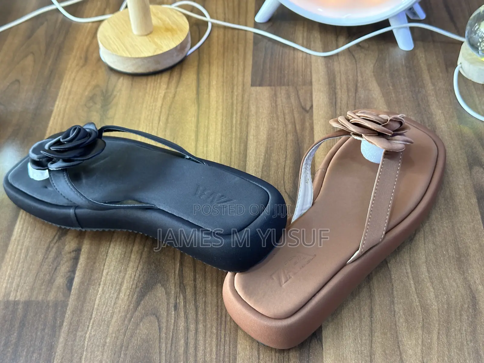 Original Zara Flat Slippers for Cool Price