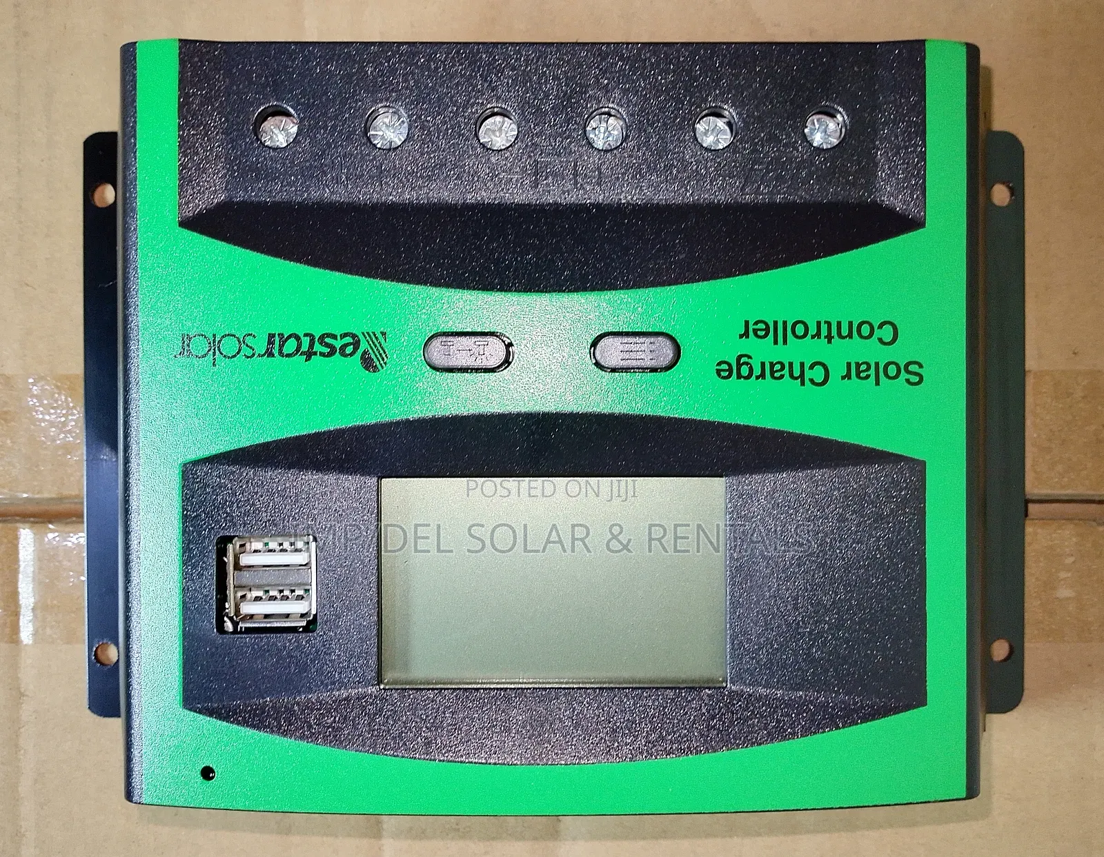 40a PWM Solar Charge Controller 2 USB Ports