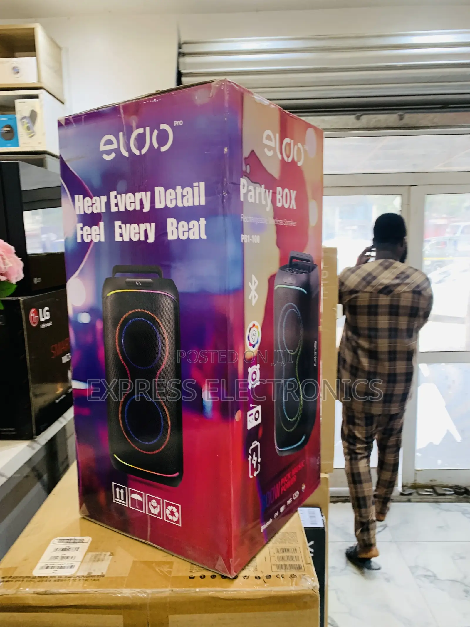 Get a New Sleek Pb1-100 Double 6,5" Speaker