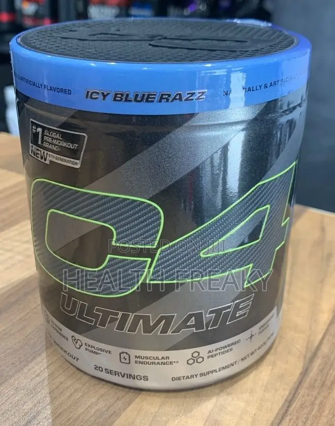 Preworkout C4 Ultimate Energy Muscle Builder Performance.