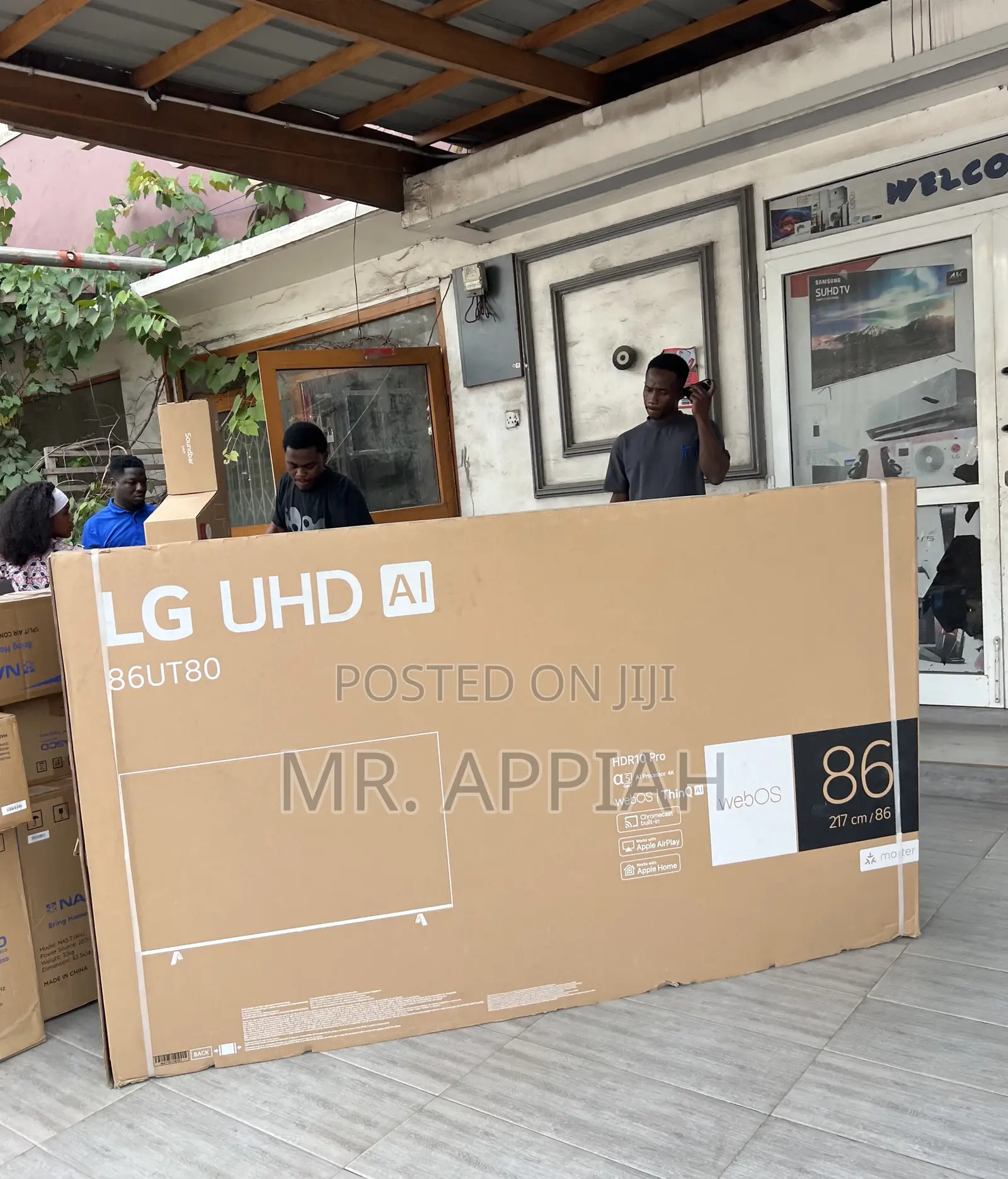 Uhd Smart Lg-86ut80006r 86 Inch Television(2024 Model)
