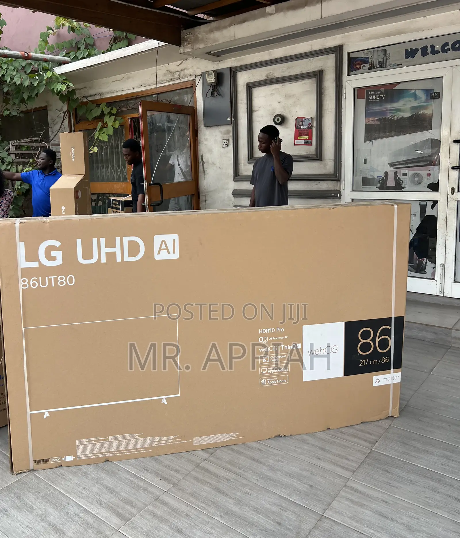 Uhd Smart Lg-86ut80006r 86 Inch Television(2024 Model)