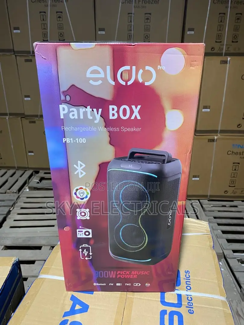 Pb1-100 Eldo 300w Wireless Rechargeable Party Box Speaker