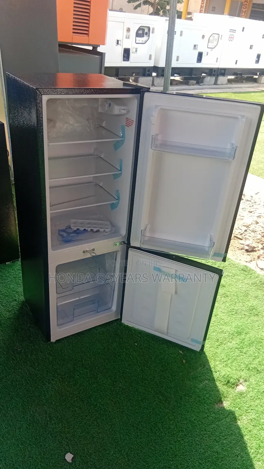 Pearl 79l Double-Door Fridge With Freezer 79-Liters
