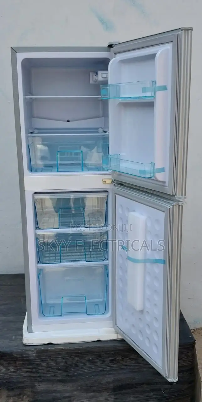 Nasco Nasd2-10fl Bottom Freezer Double Door Fridge -106 Litres -