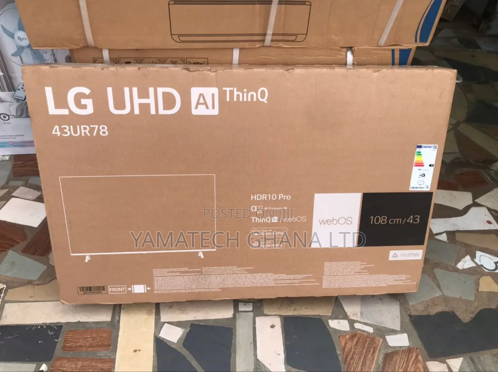 Original Latest Model Lg 43inch 4k Uhd Ai Smart Tv