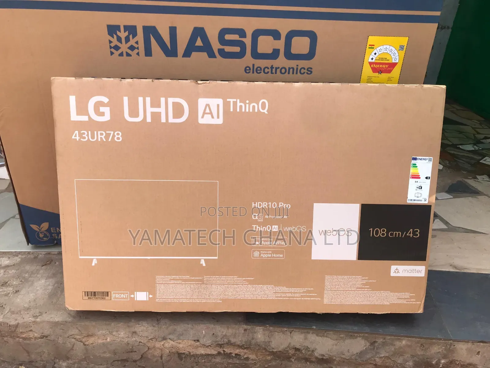 Original Latest Model Lg 43inch 4k Uhd Ai Smart Tv