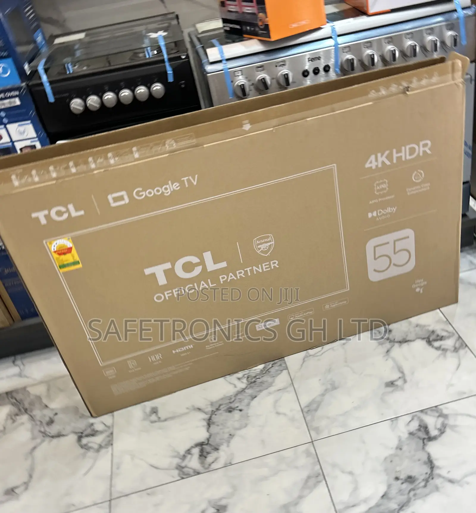 Smart Android Frameless TCL 55 Inch Uhd 55p6k Tv
