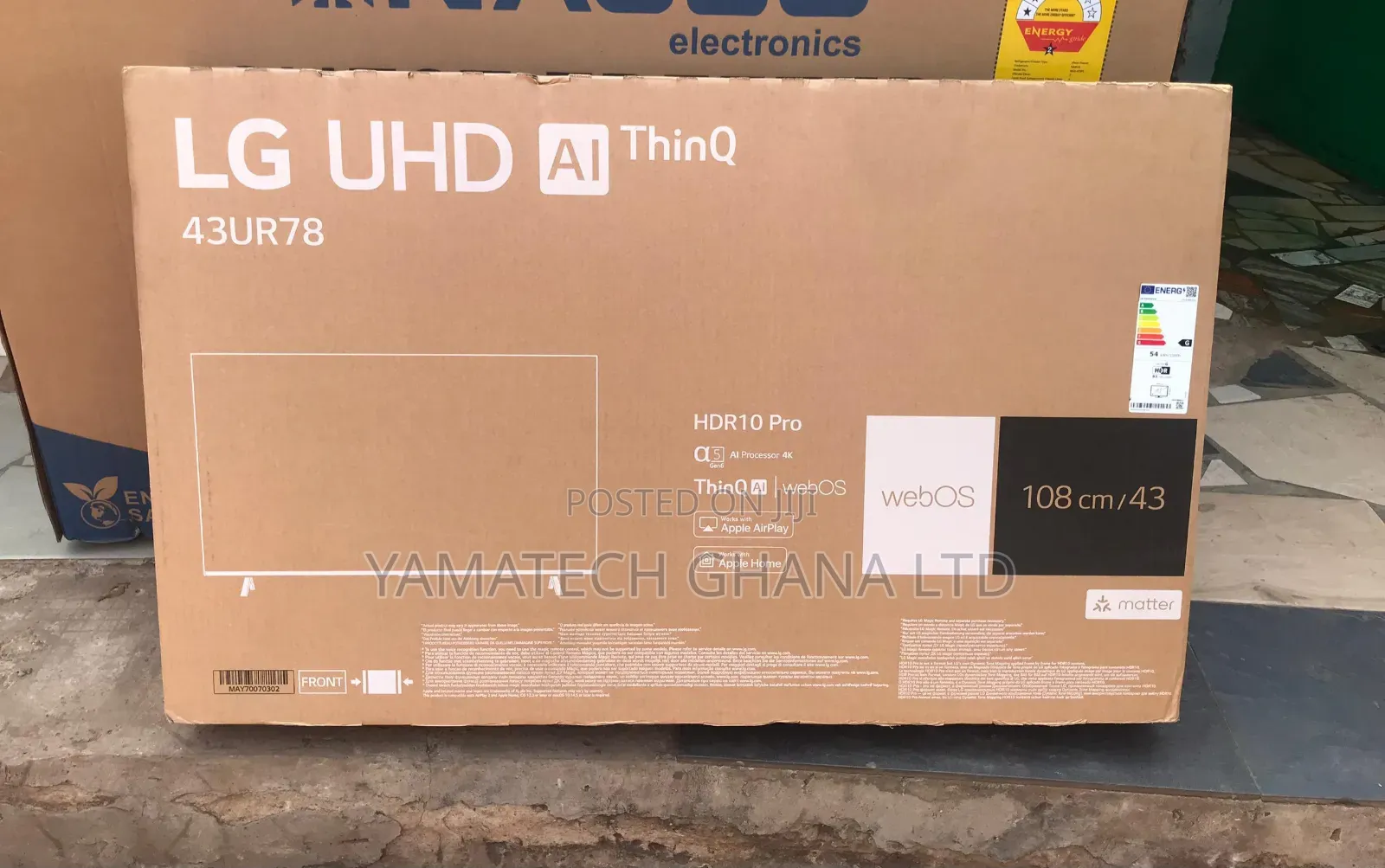 Latest Lg Ai Model 43inch Smart Thinq 6generation 4k Tv With Bluetooth
