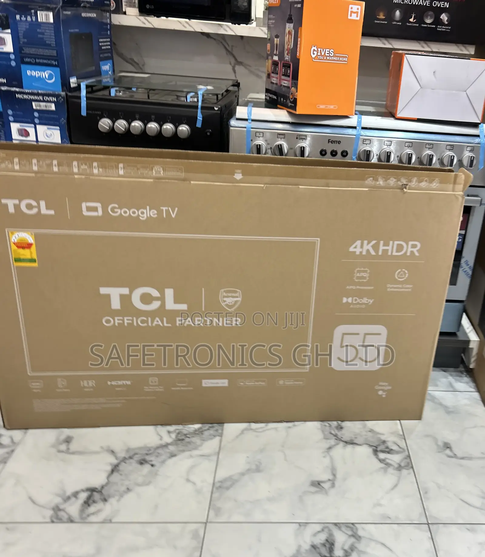 Check Out TCL 55 Inch Android Frameless 55p6k Uhd Smart Tv
