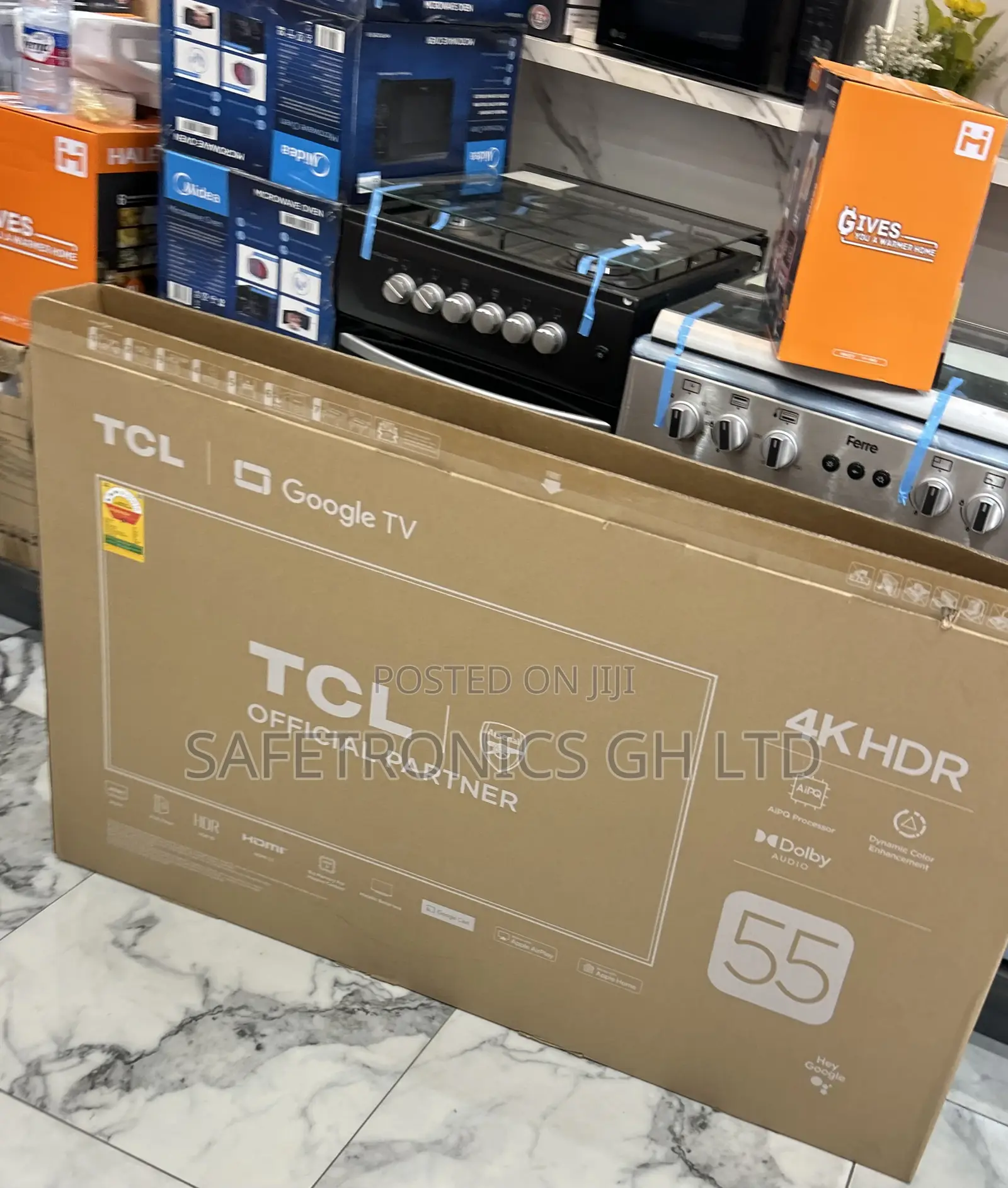 Check Out TCL 55 Inch Android Frameless 55p6k Uhd Smart Tv