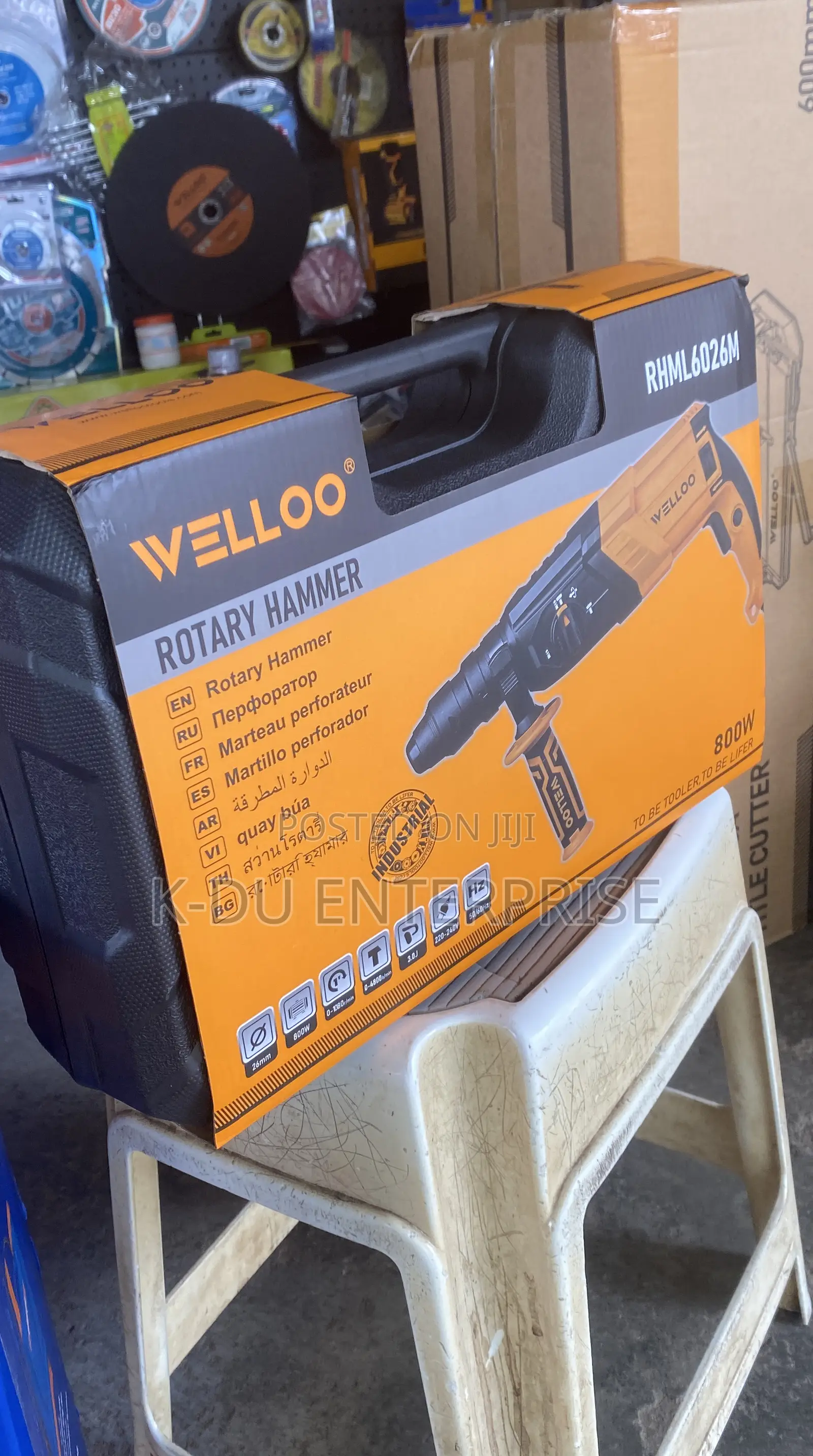 Welloo Rotary Hammer 800w-2