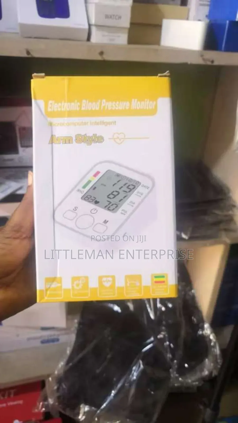 Electronic Blood Pressure Monitor Bp Machine