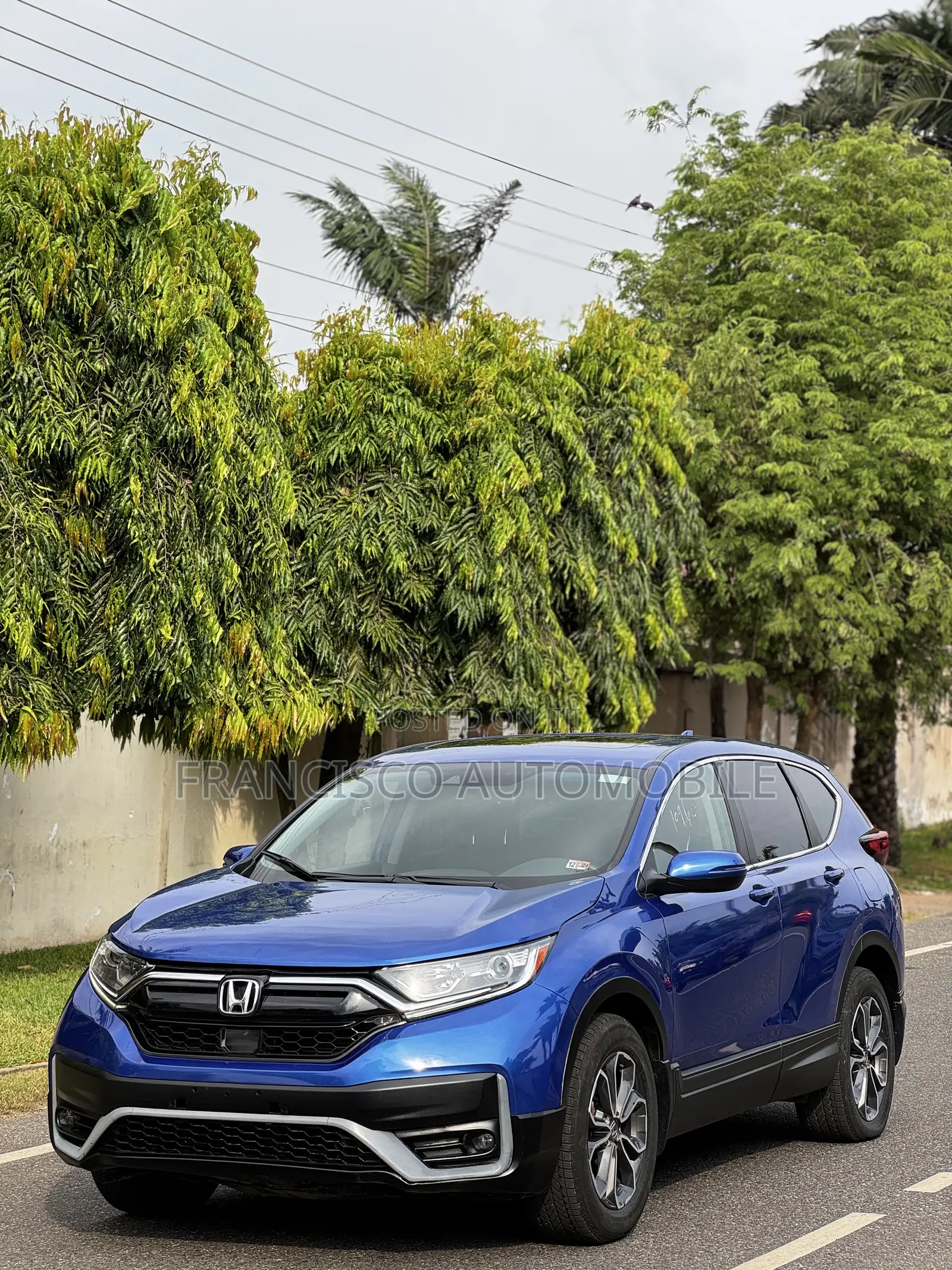 Honda CR-V EX-L 2021 Blue
