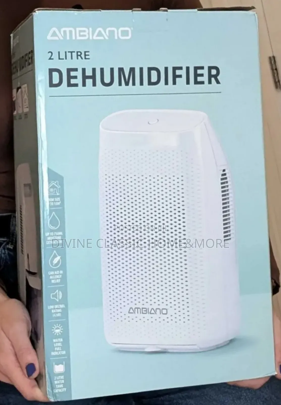 2lit Ambiano Air Dehumidifier