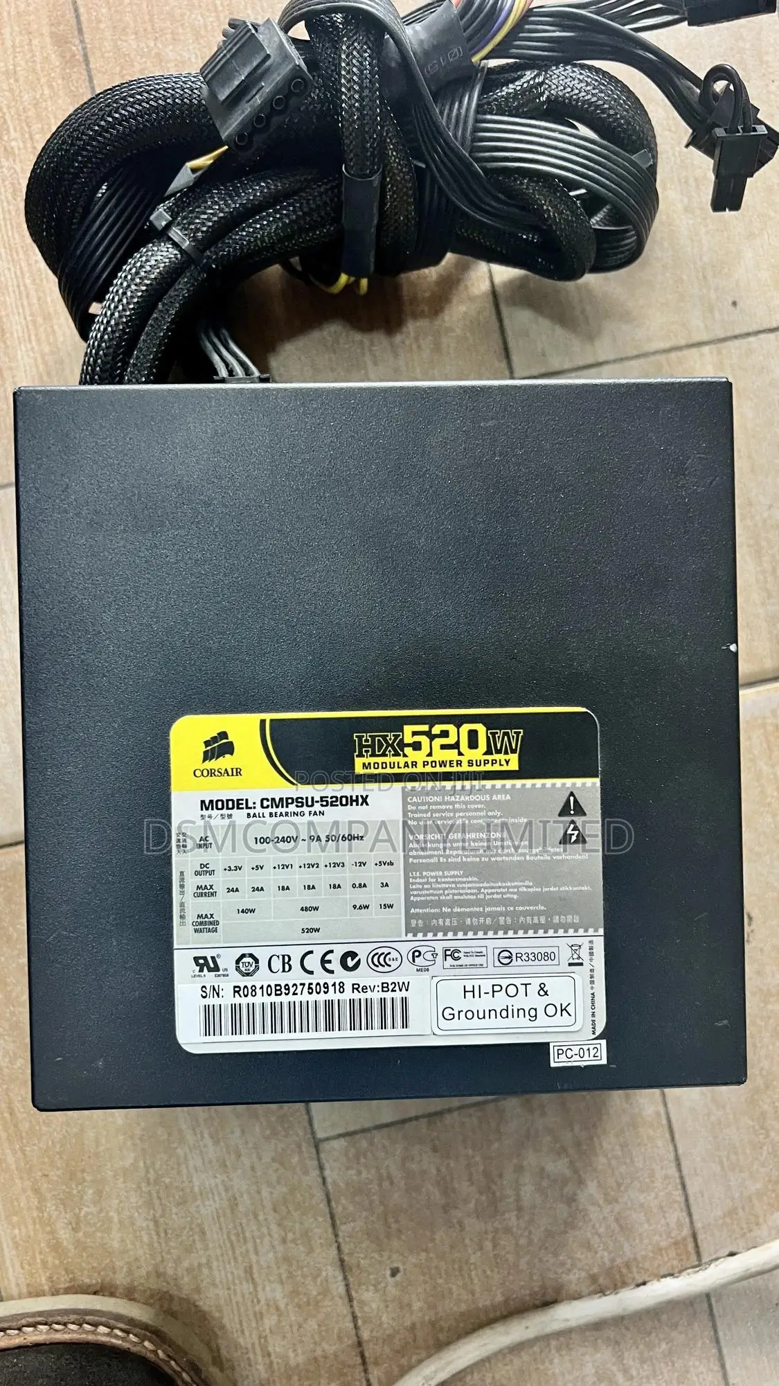 Corsair Hx520w