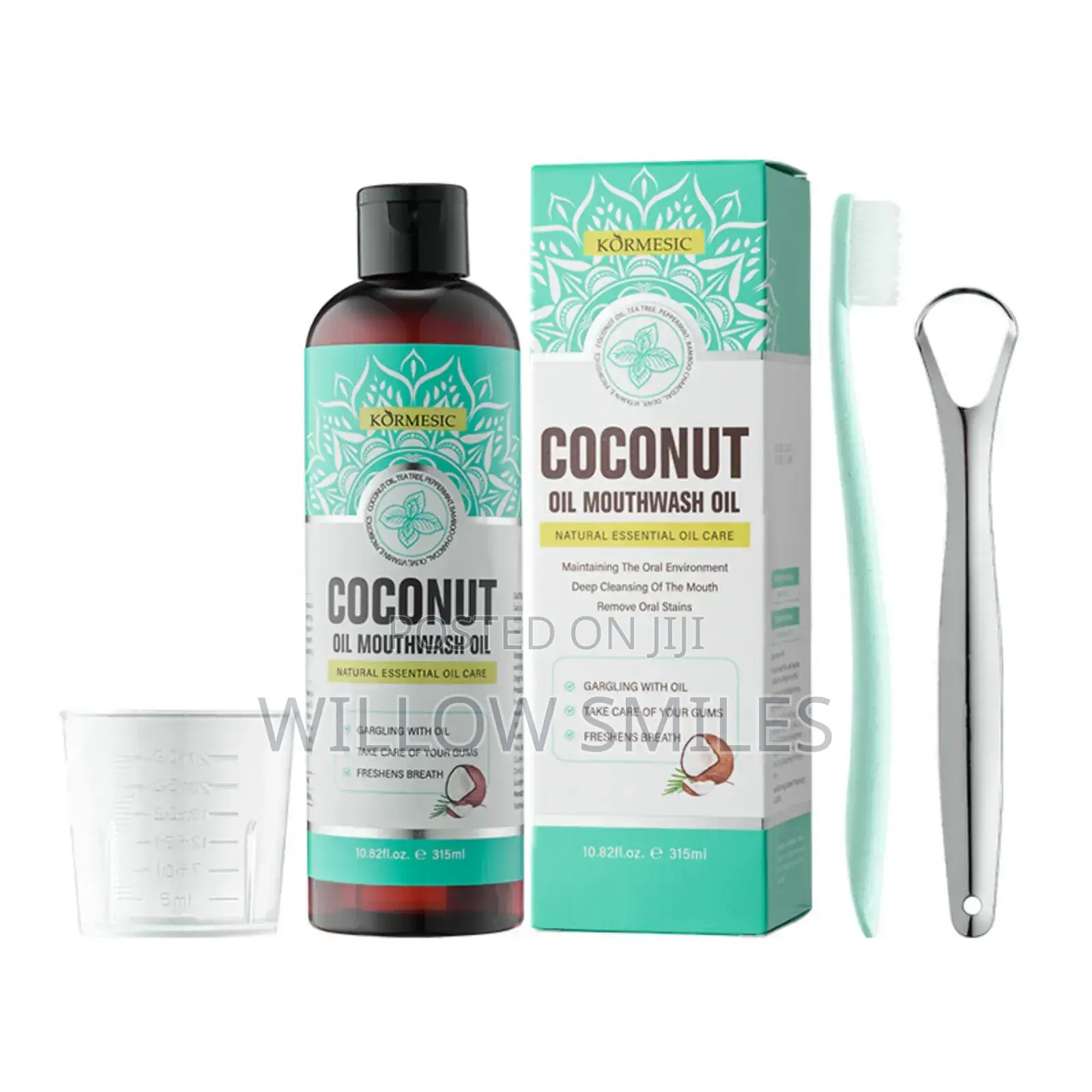 Coconut Oil Pulling Mouthwash