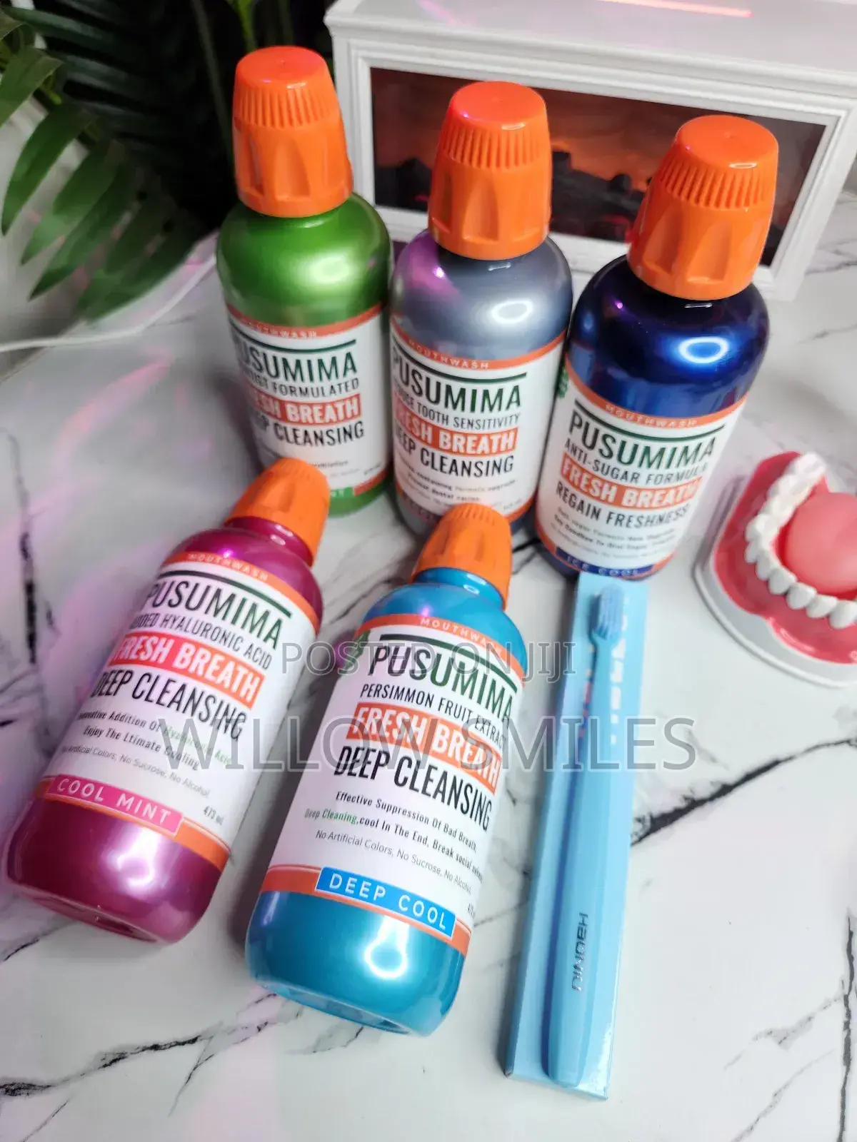 Probiotic Mouthwash + Tongue Scraper