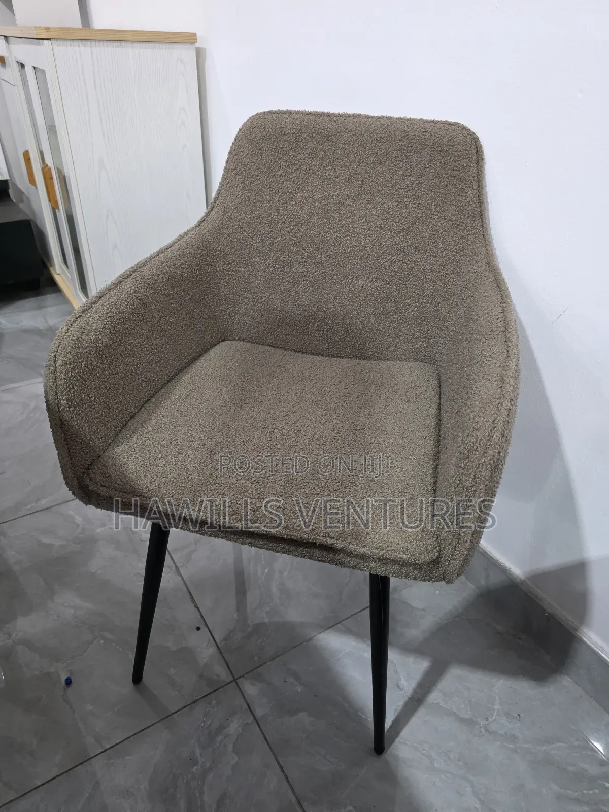 Fluffy Accent Diningroom Chair