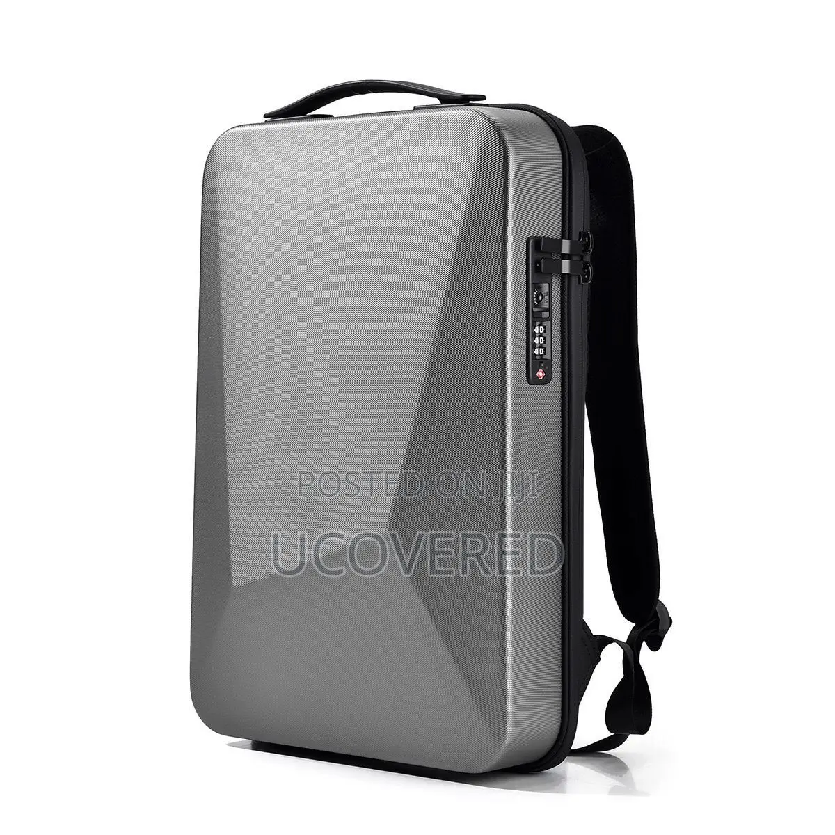 Anti Theft Hard Shell Backpack With Usb Ports And Cable