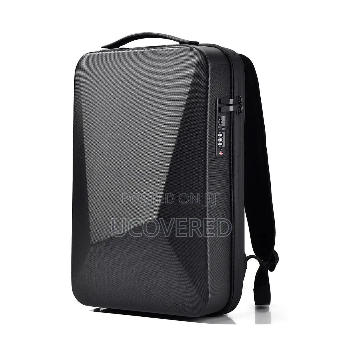Anti Theft Hard Shell Backpack With Usb Ports And Cable