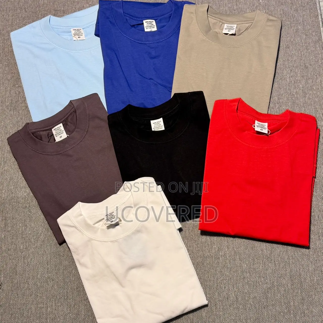 Heavy Oversized Plain T-shirts
