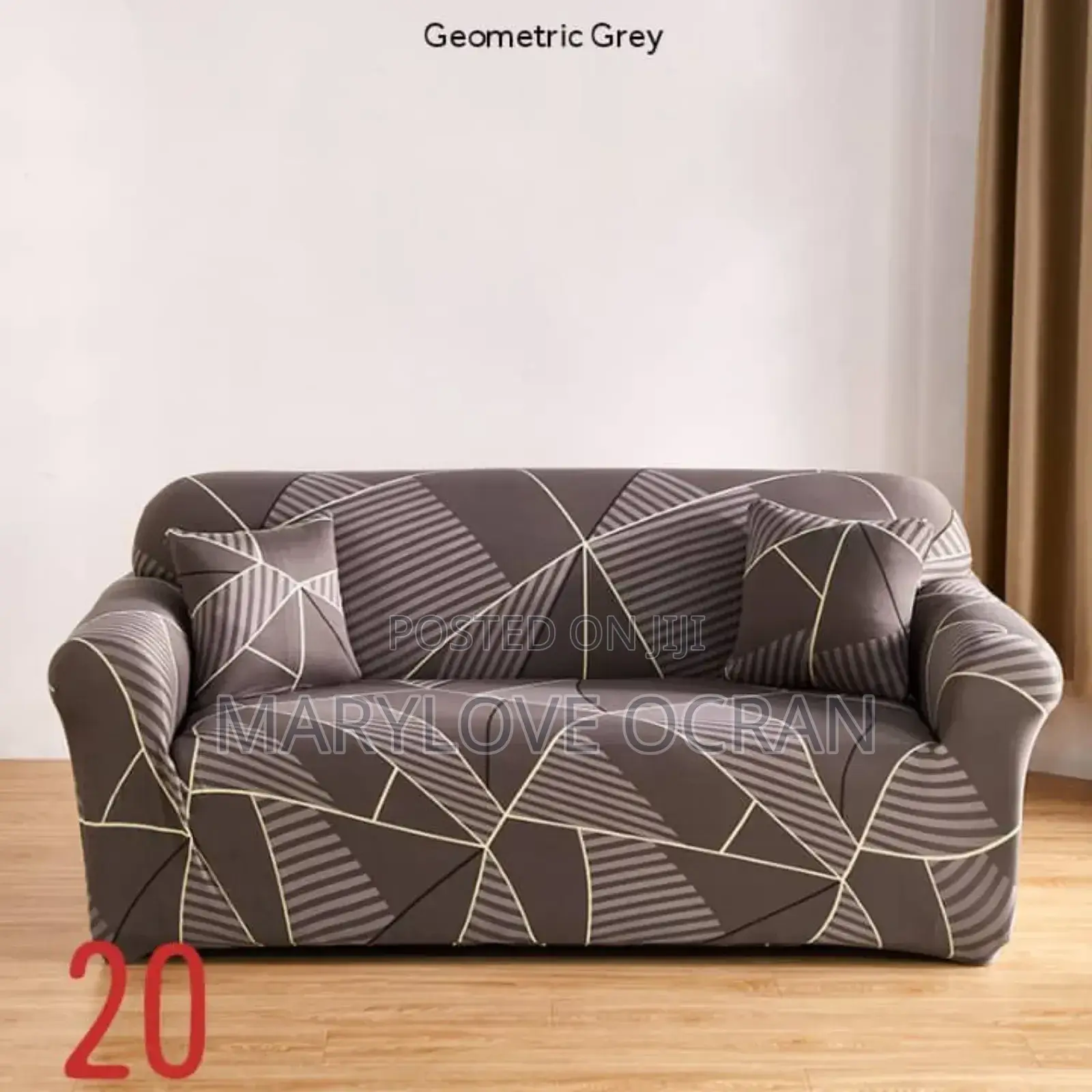 Geometric Quality Sofa Covers