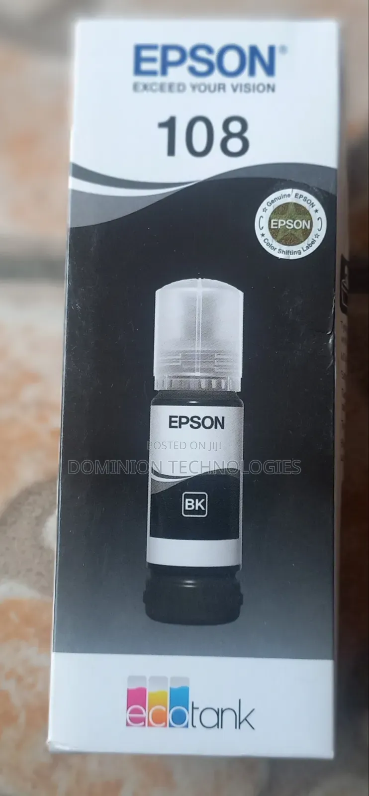 Epson Ink 108 Black