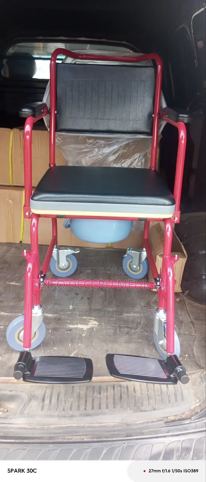 Commode Seat With Wheels