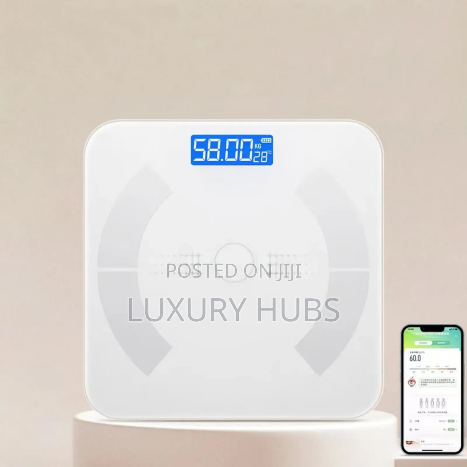 Smart Bluetooth Electronic Body Scale