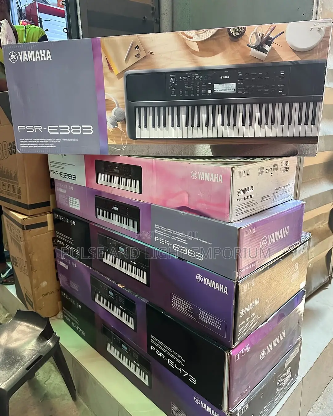 Yamaha PSR-E383 61-Key Mid-Range Portable Keyboard