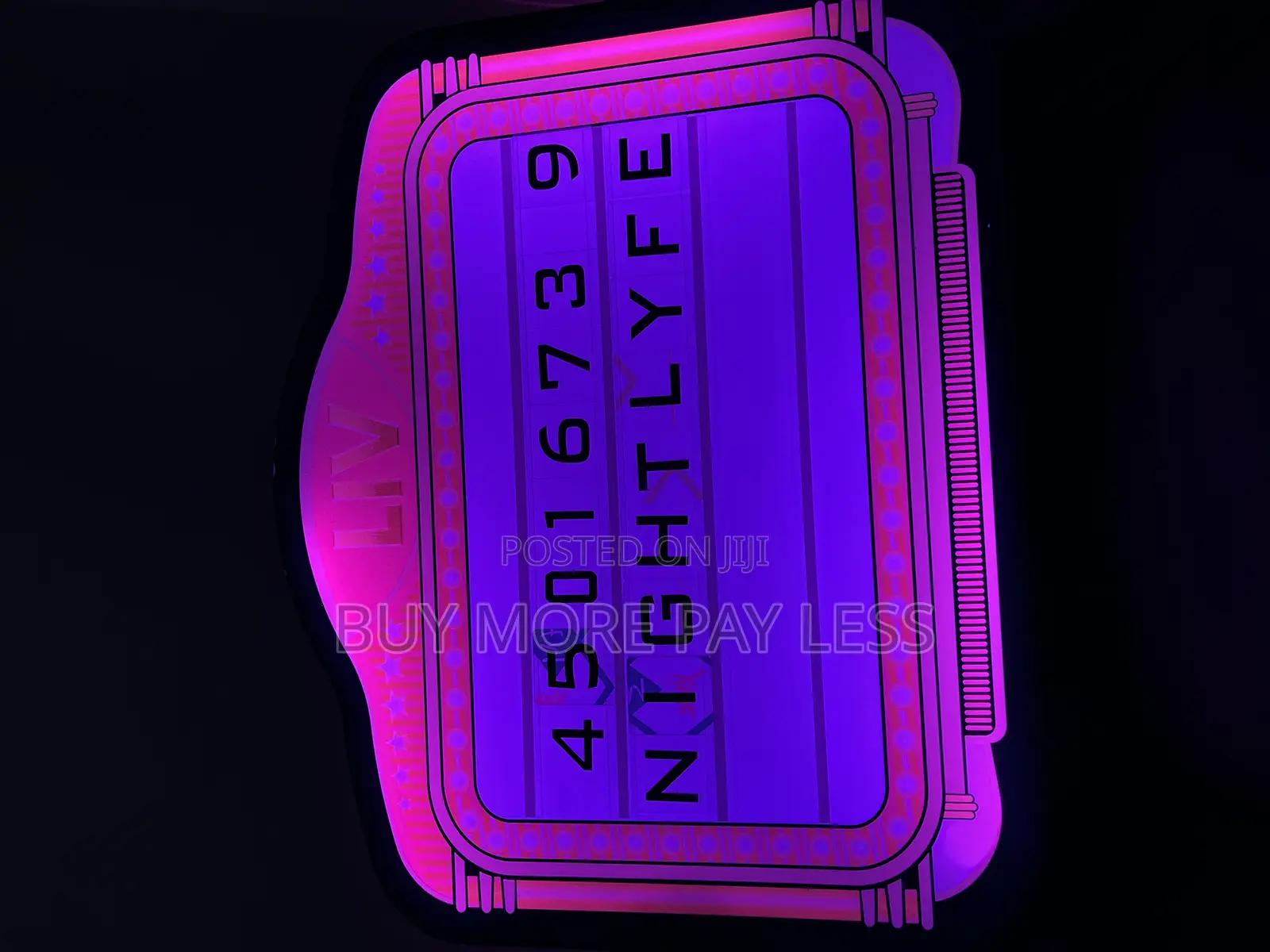 Led Custom Message Board Bottle Presentation Led Light