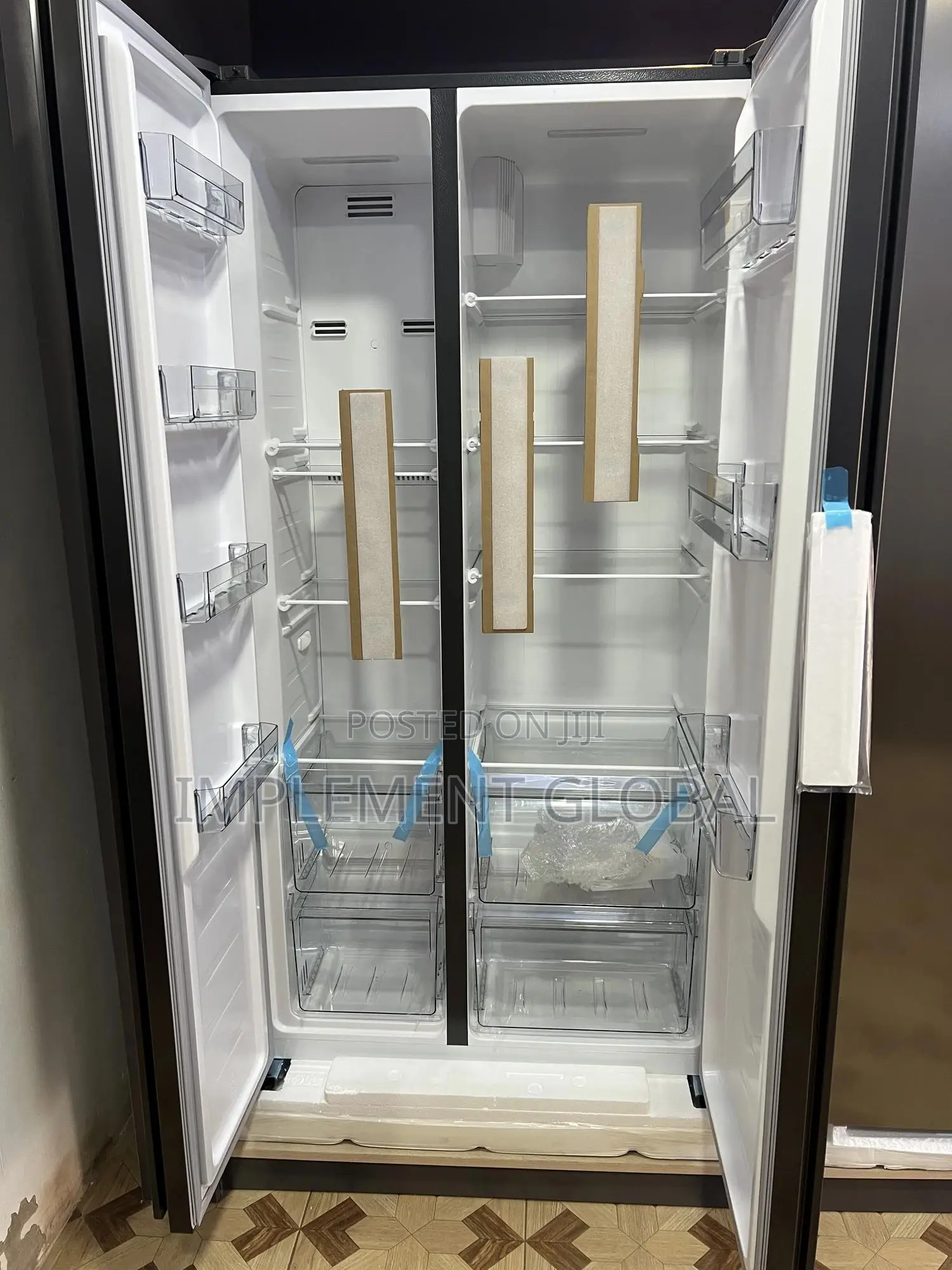 TCL Double Door Fridge 442litres