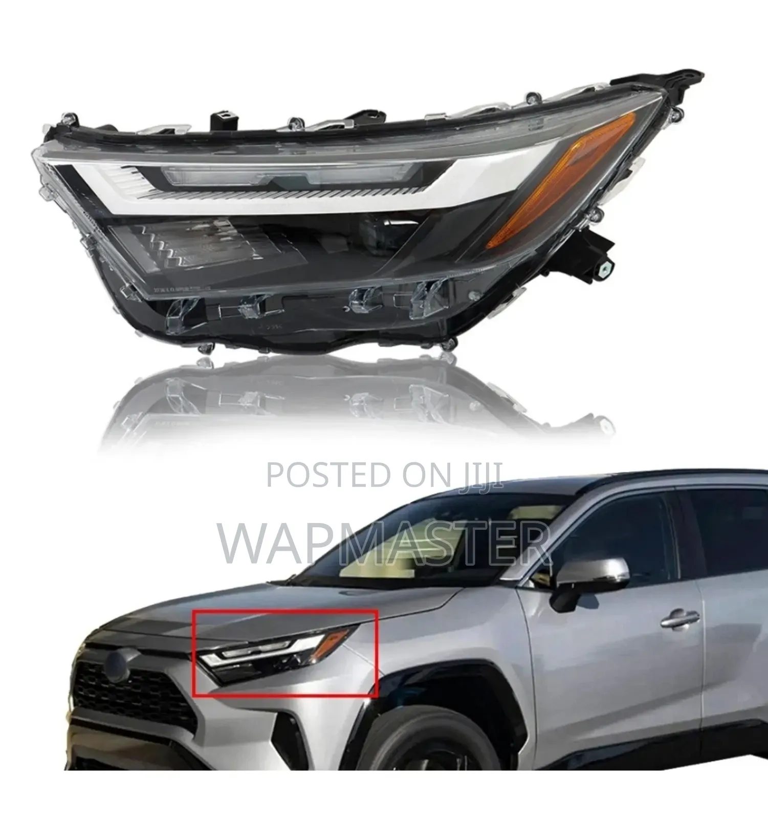 Rav4 Headlight Led DRL 2022, 2023, 2024, 2025, 2021 Driver Side Rav 4