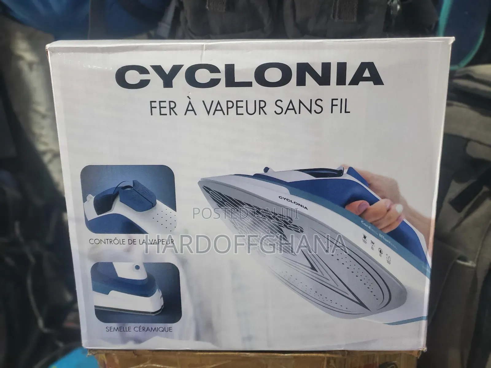 Cyclonia Cordless Iron