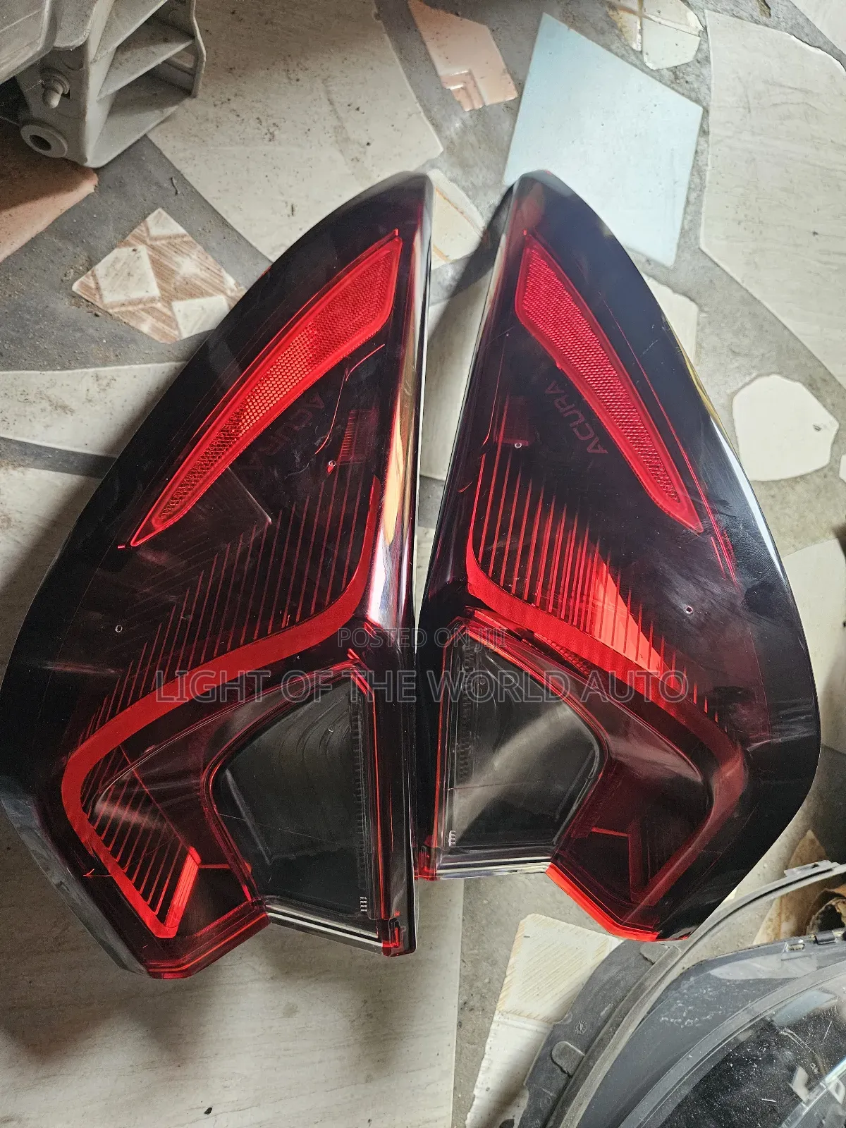 Acura MDX 2022 Taillights Pair