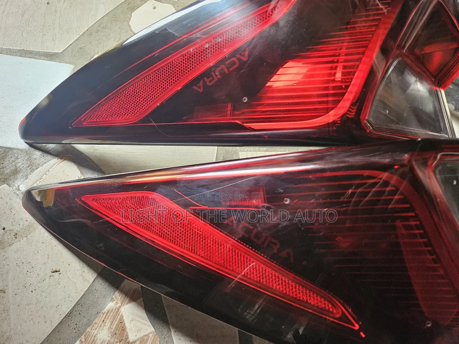 Acura MDX 2022 Taillights Pair