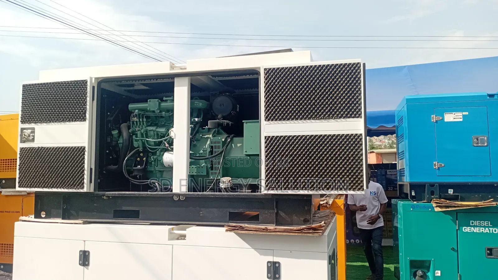 Heavy-Duty 50kva Perkins Super Silent Generator