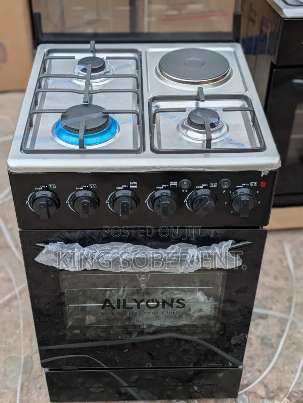 Ailyons 1electric 3gas 50*50 Automatic Ignition