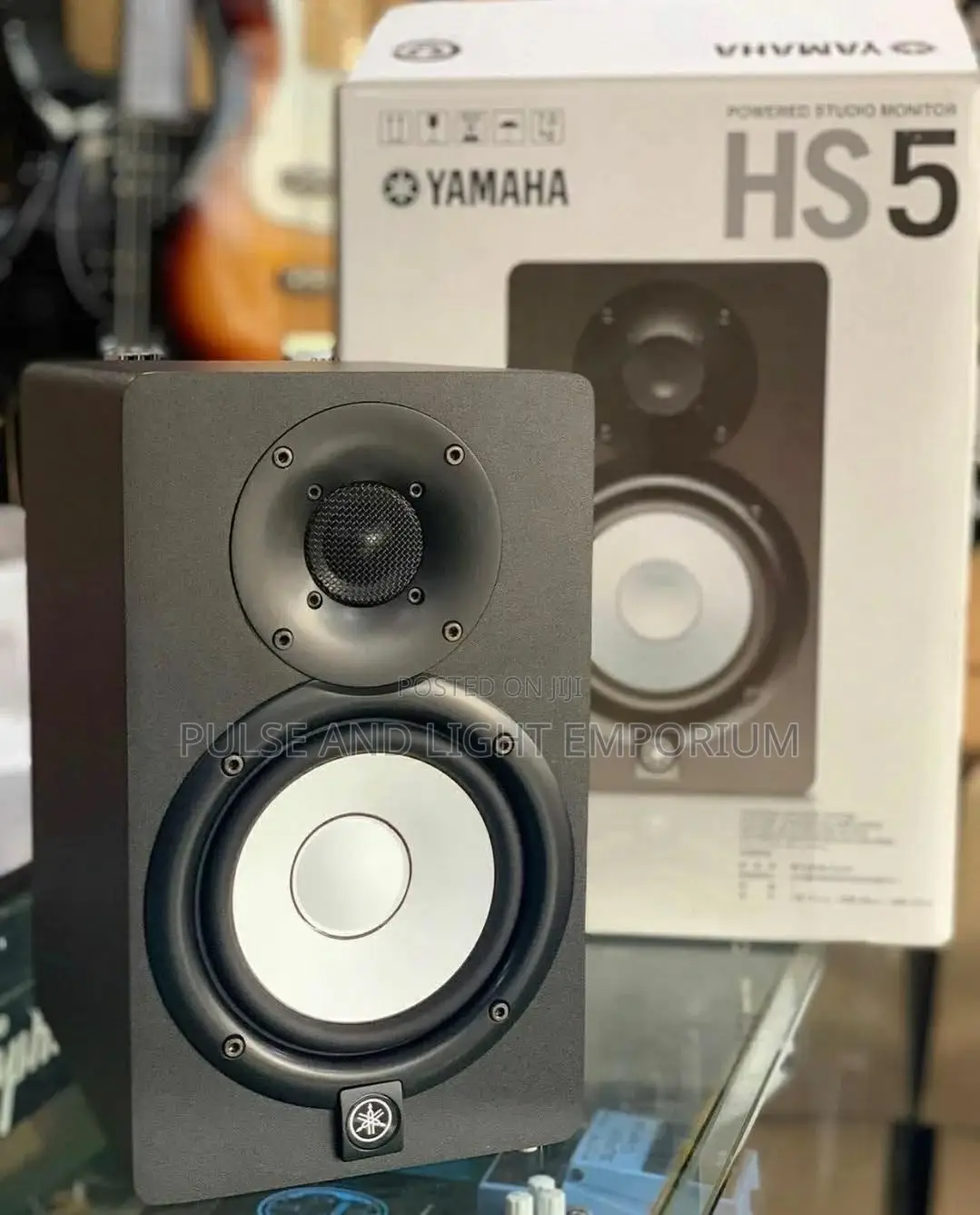 Yamaha Hs5 Powered Studio Monitors - Black