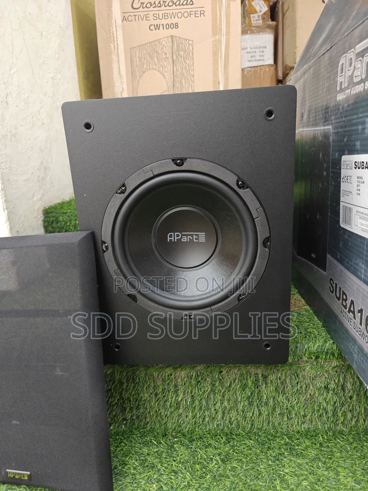 Suba165 8 Inch Active Subwoofer Apart Belgium Brand