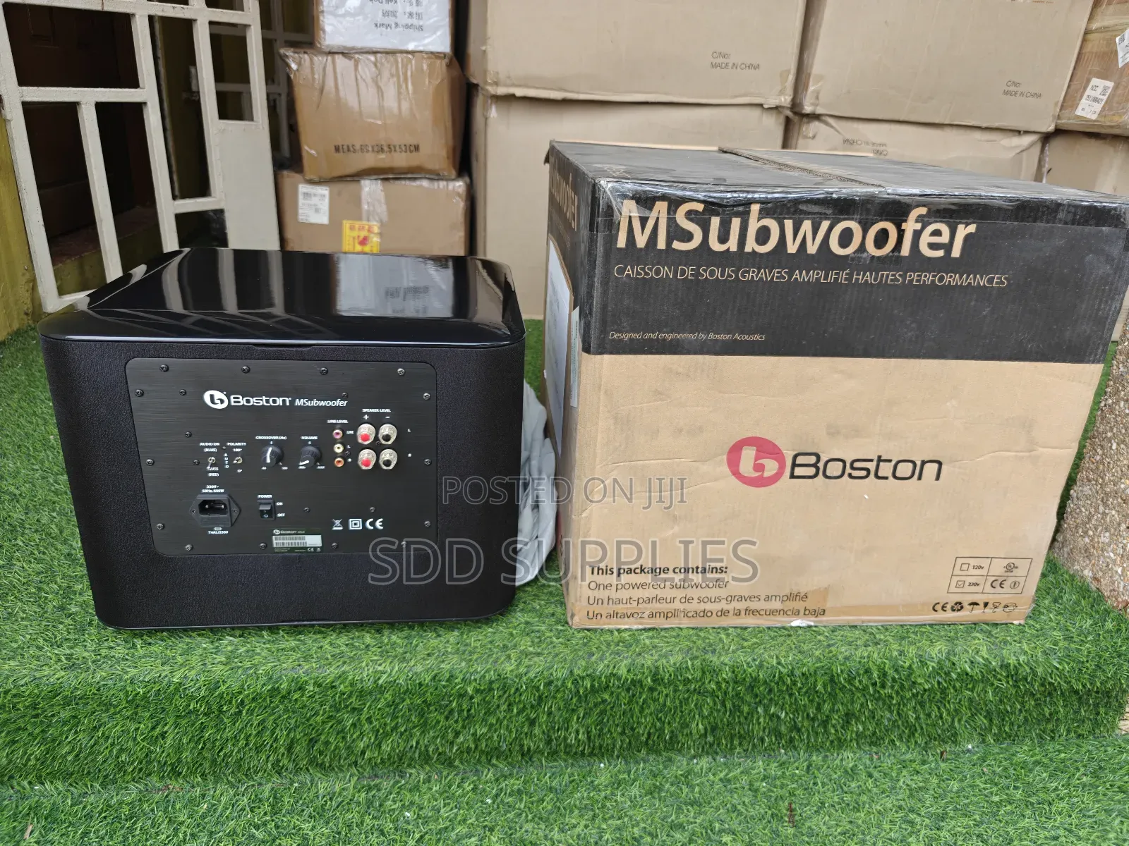 10 Inch 1000 Watts Boston Acoustic Active Subwoofer High Performance