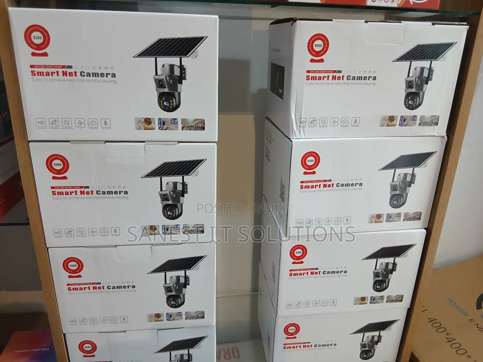 V380 4g Solar CCTV Camera