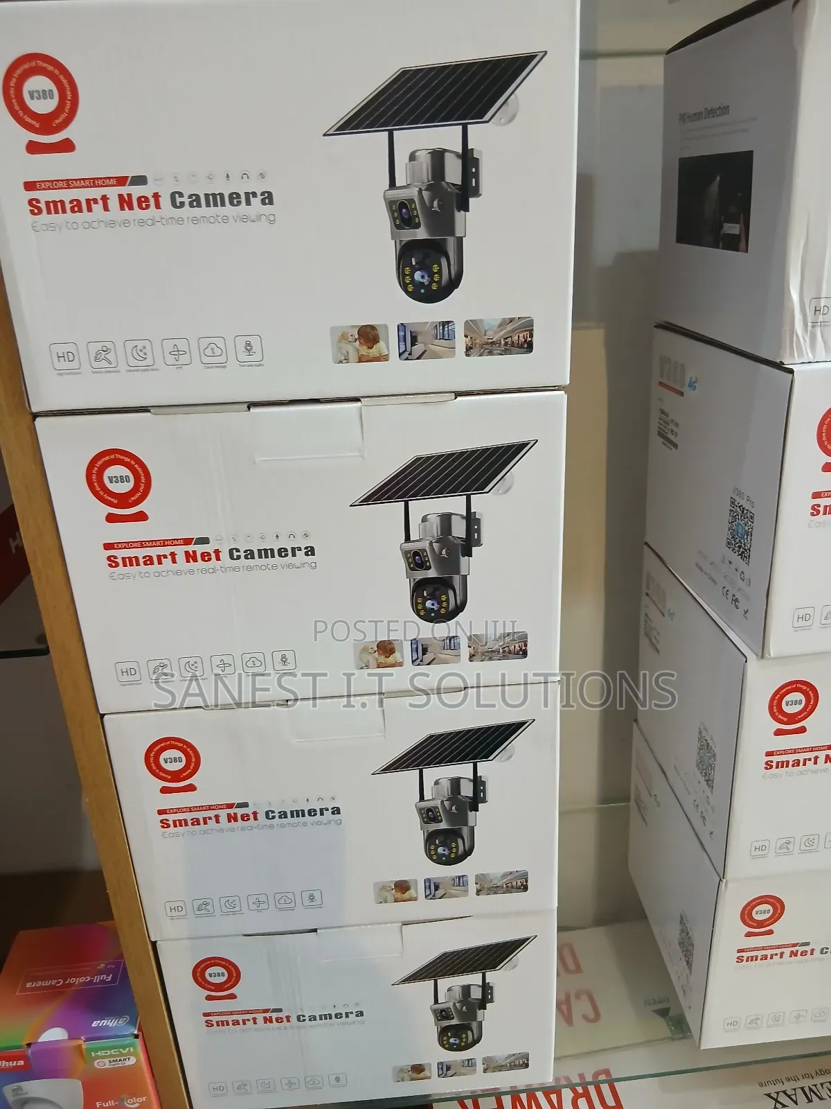 V380 4g Solar CCTV Camera