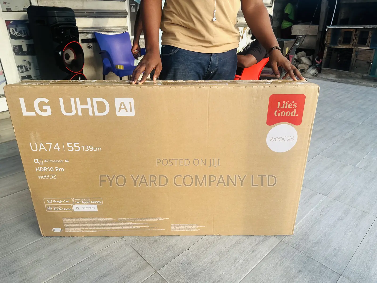 Ultra Big Tv Lg Smart Uhd View, Full Digital Satellite Led Tv