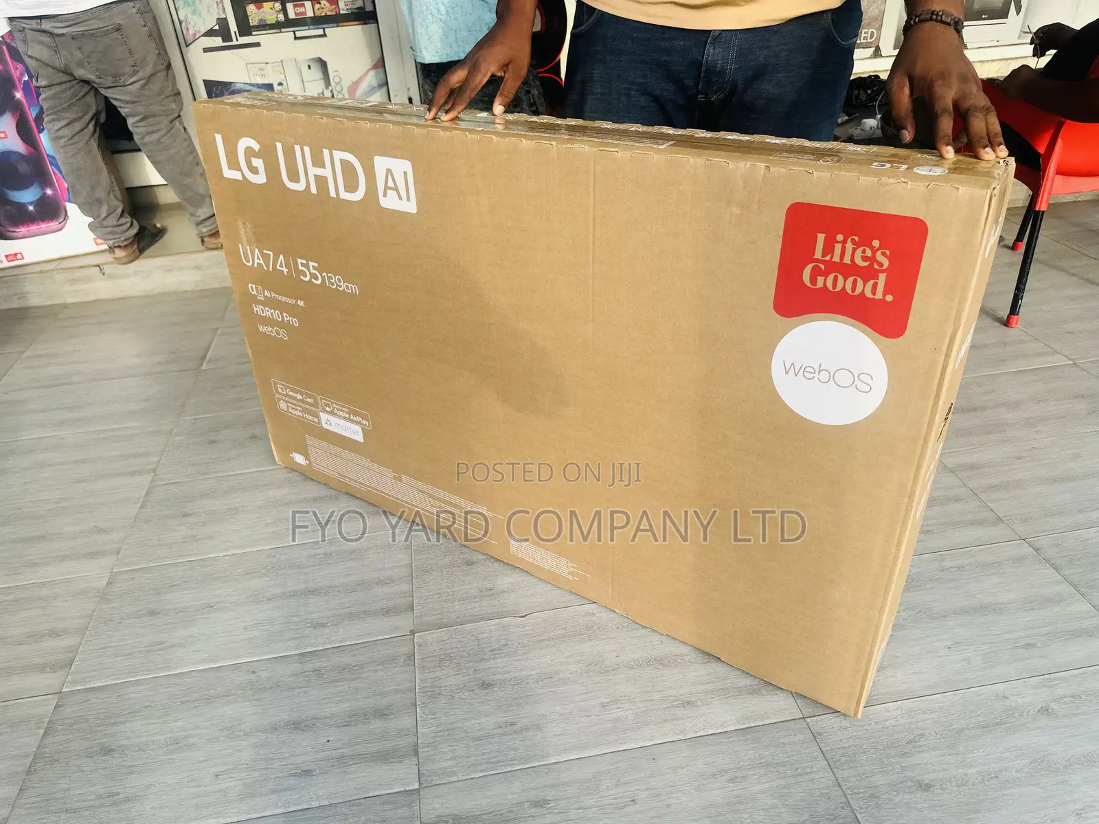 Ultra Big Tv Lg Smart Uhd View, Full Digital Satellite Led Tv