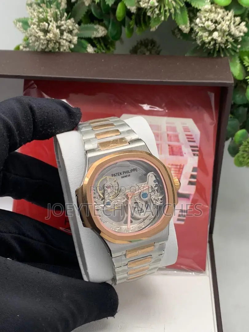 Patek Philippe Nautilus–Style Skeleton Automatic Watch