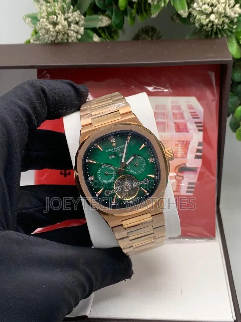 Patek Philippe Nautilus–Style Skeleton Automatic Watch