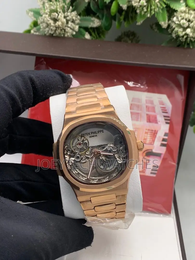 Patek Philippe Nautilus–Style Skeleton Automatic Watch