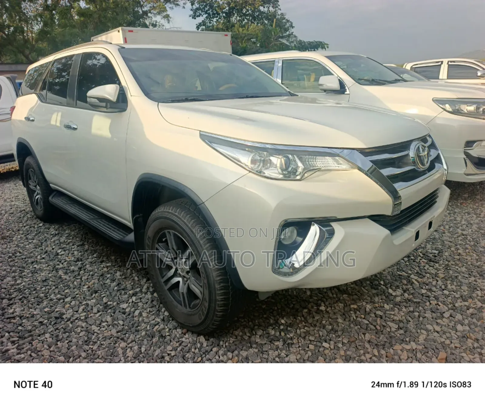 Toyota Fortuner 2017 White